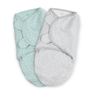SwaddleMe Original Swaddle Wrap, 3-6 months - Peaks & Points, 2 pk